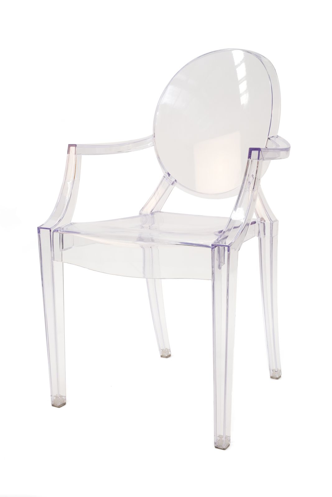 Replica Philippe Starck Louis Ghost Arm Chair | Clear