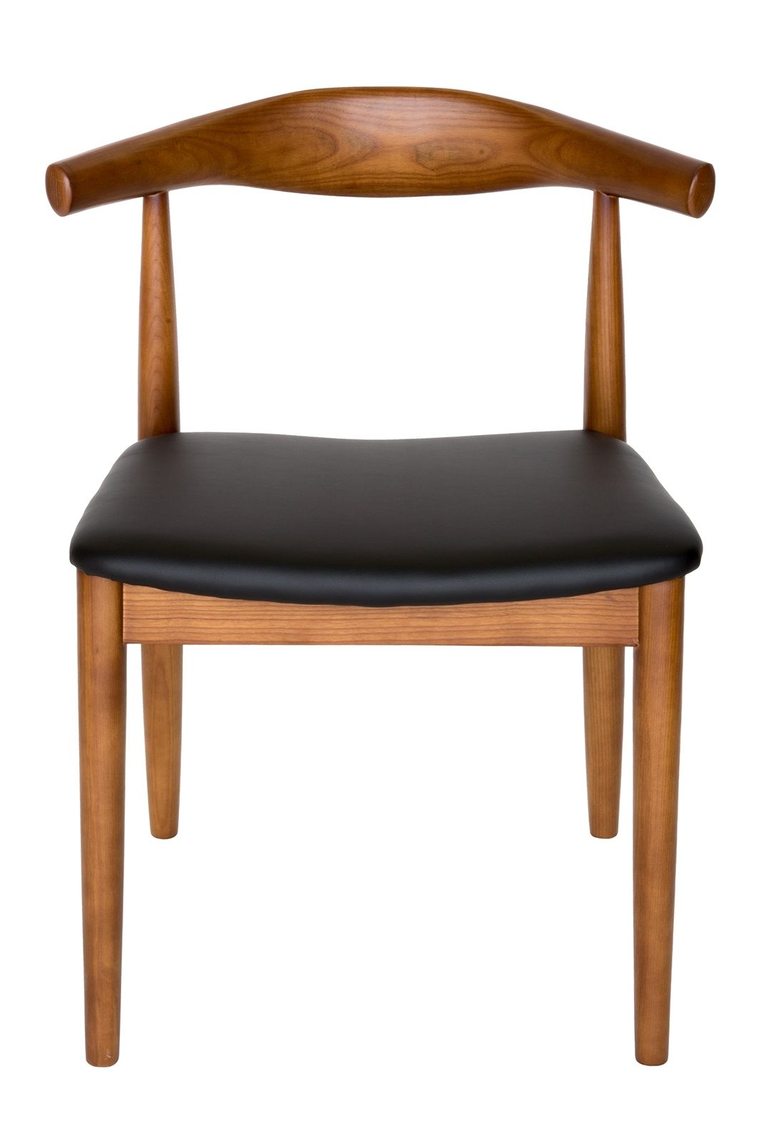 Replica Hans Wegner Elbow Chair CH20 | Walnut & Black
