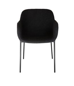 Milan Fabric Dining Chair | Charcoal
