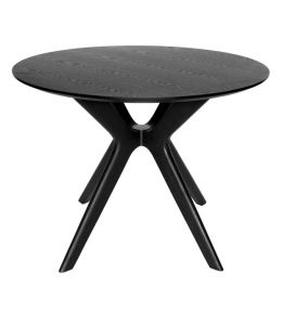 Doreen Collection | Wood Round Dining Table | Natural | 100cm