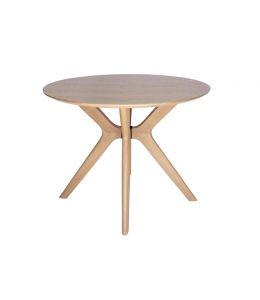 Doreen Collection | Wood Round Dining Table | 100cm