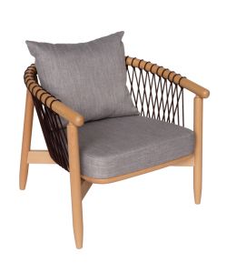 Replica Crosshatch Rope Lounge Chair