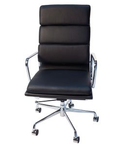 Replica Eames High Back Soft Pad Executive Office Chair | Black