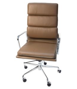 Replica Eames High Back Soft Pad Executive Office Chair | Brown