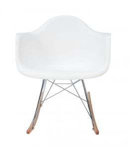 Replica Eames RAR Rocking Chair | White