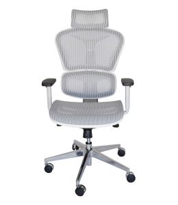 Replica Ergohuman Ergonomic Japanese Mesh Office Chair | White
