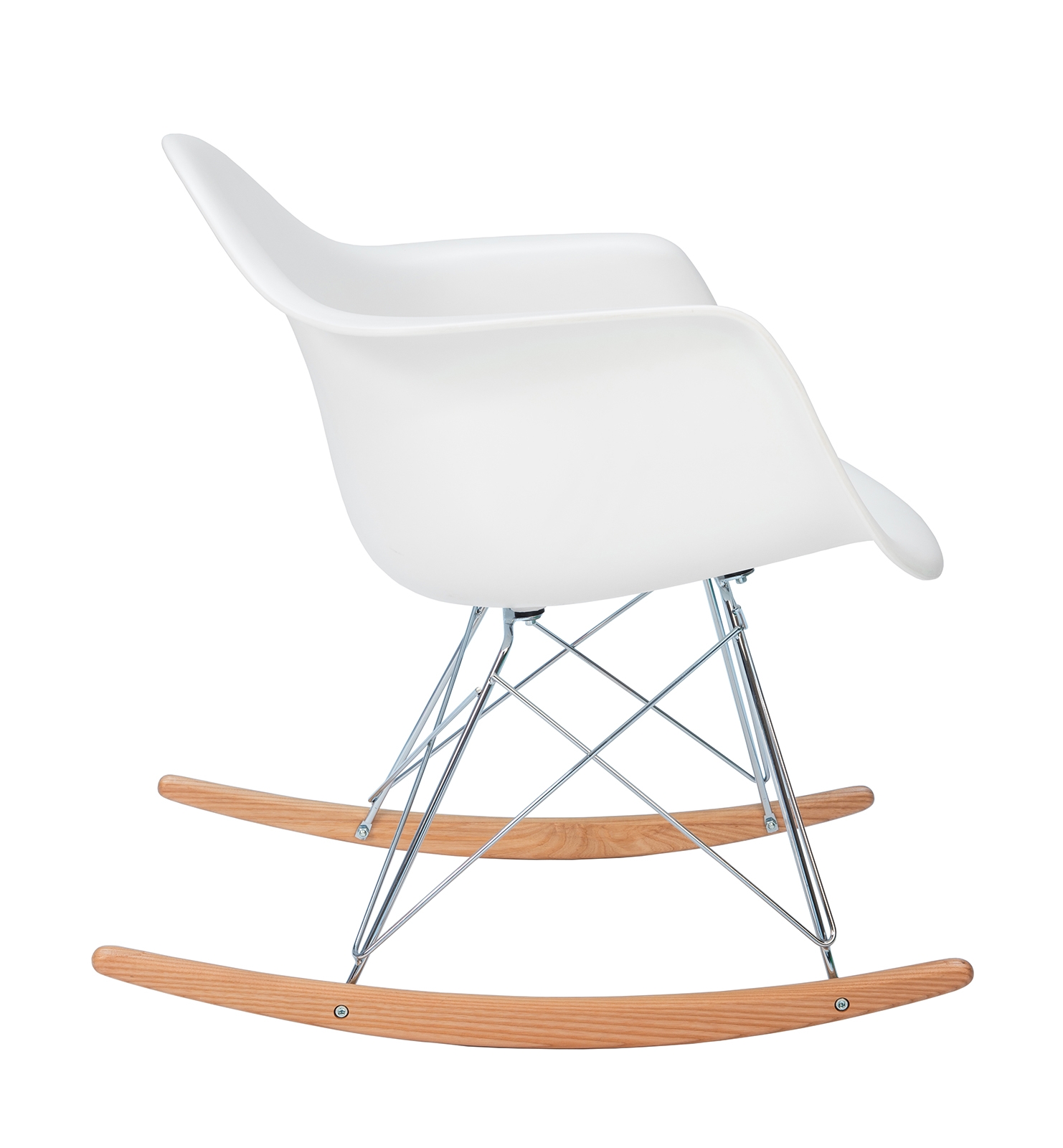 Replica Eames Rar Rocking Chair Plastic Seat Ebay