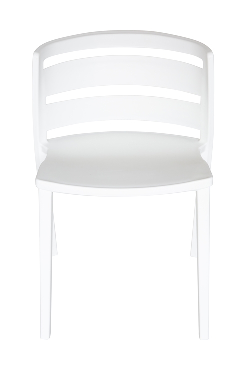 Mario Plastic Chair | White