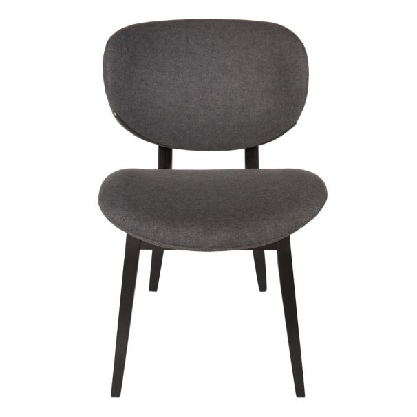 Nobu Dining Chair Black Legs