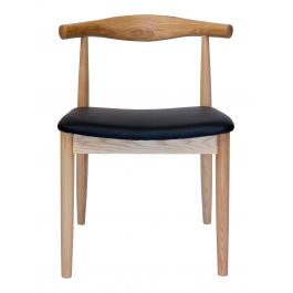 Hans wegner store elbow chair black