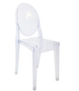 Replica Philippe Starck Louis Ghost Victoria Chair | Clear Transparent