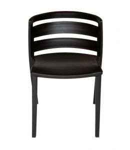 Mario Plastic Chair | Black