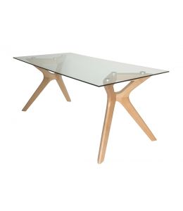 Murf Glass Dining Table | 180cm