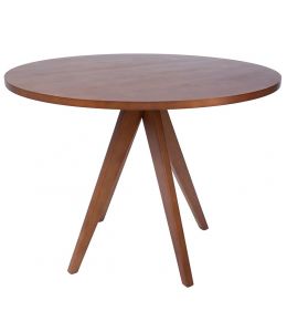 Replica Jean Prouve Inspired Dining Table | Walnut | 100cm