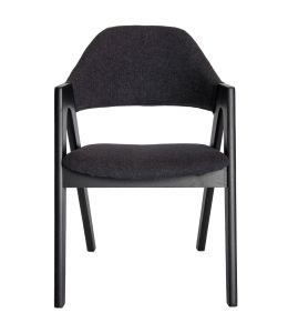 Replica Kai Kristiansen Compass Chair | Grey / Charcoal & Black