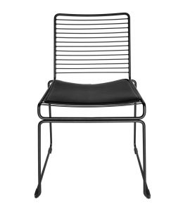 Xilo Bend Wire Chair | Black