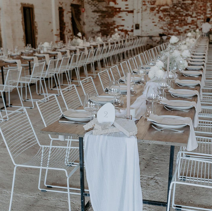 White wire dining chairs deals