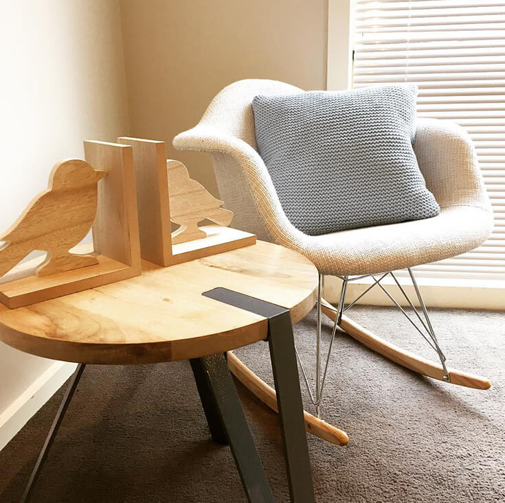 Replica rocking 2025 chair